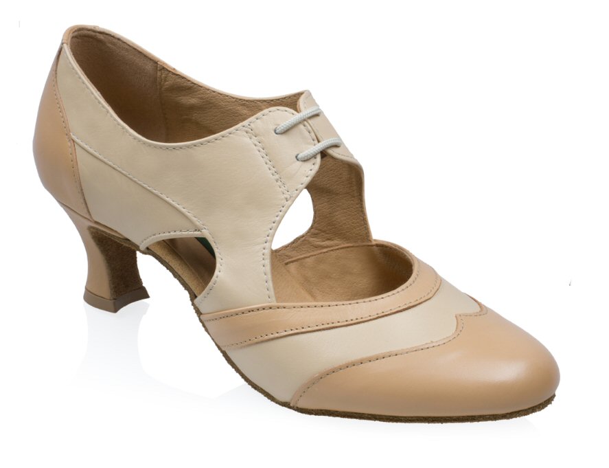 Ray Rose L112 Lorna Lee Natural Beige/Tan ladies practice dance shoes