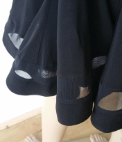 Open back Latin dress with panties