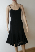 Open back Latin dress with panties